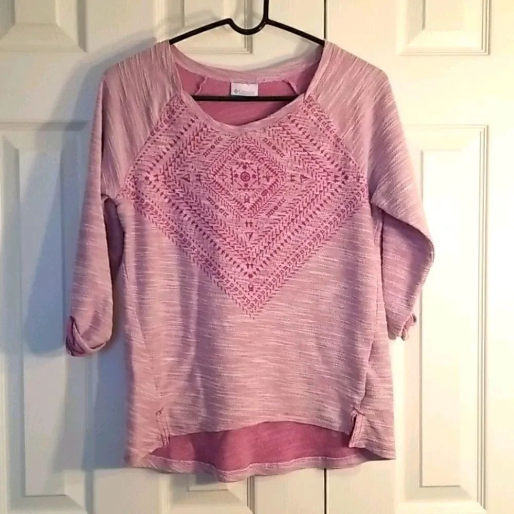 Columbia Coastal Escape Printed Top sz S